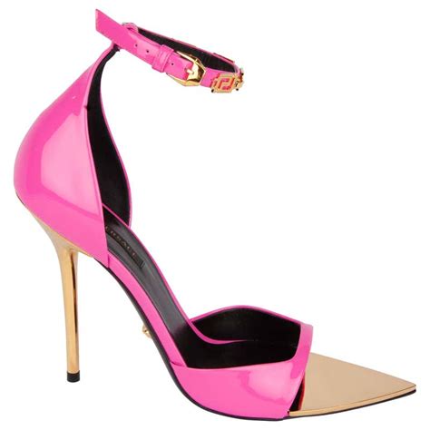 versace hot pink heels